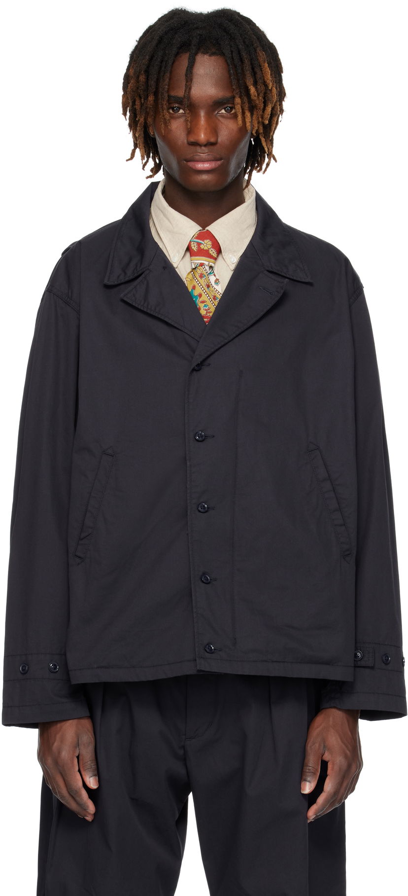 Куртка Engineered Garments Engineered Garments M41 Jacket темно-синій | 25S1D080