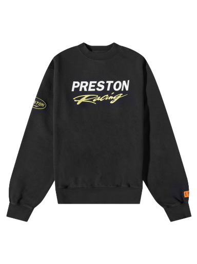 Світшоти HERON PRESTON Racing Crew Neck Sweat чорний | HMBA020S23JER0061001