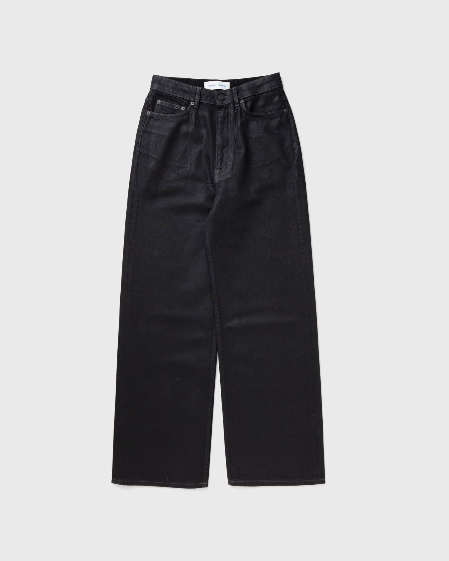 Джинси Samsoe Samsoe Samsøe & Samsøe Sashelly Foil Wide-Leg Jeans чорний | F24400117-BLACK-VOID-FOIL, 0