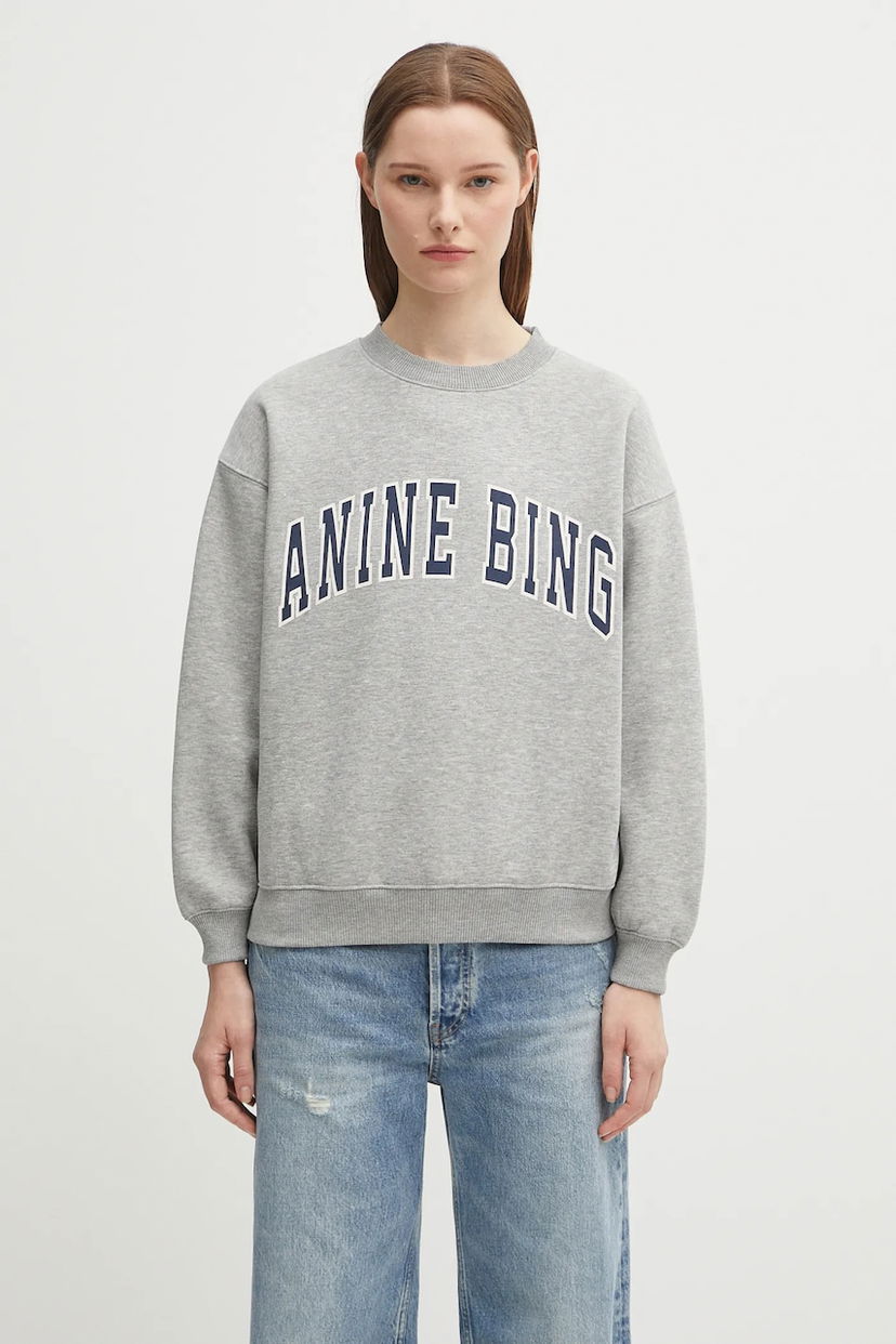 Світшоти Anine Bing Anine Bing Spencer Graphic Sweatshirt Сірий | A.08.11531