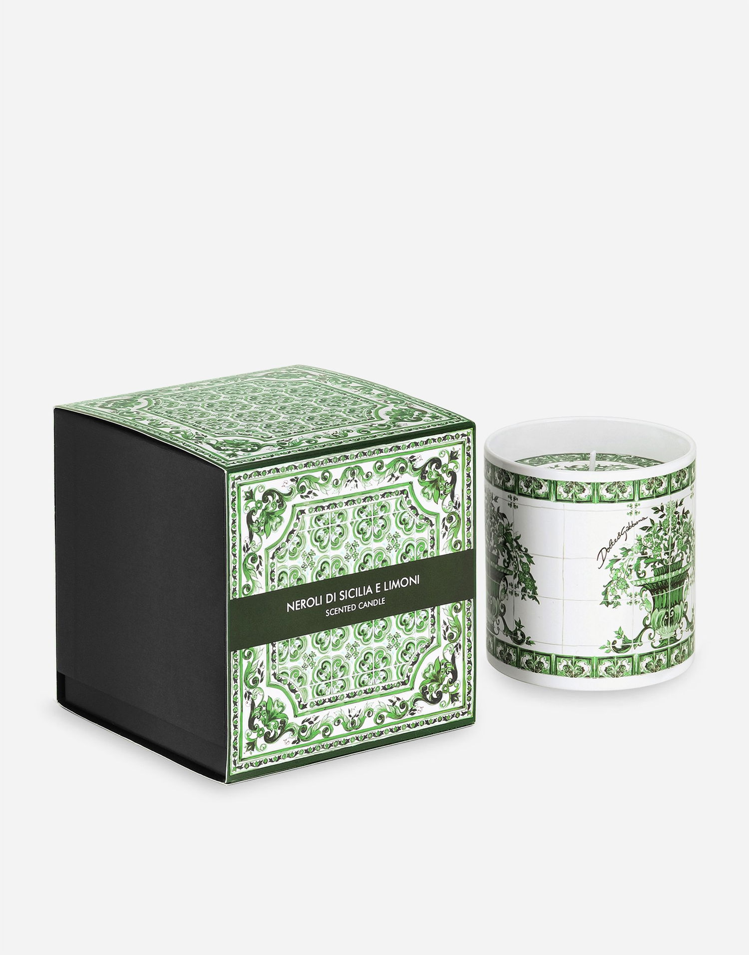 Свічки Dolce & Gabbana Scented Candle Sicilian Neroli And Lemon Зелений | TCC159TCAG3UV021, 1