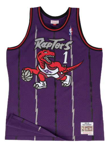 Джерсі Mitchell & Ness NBA Swingman Jersey Toronto Raptors Tracy McGrady Фіолетовий | SMJYGS18215-TRAPURP98TMC