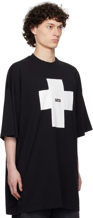 Футболка 032C 032c Point Zero Oversized T-Shirt чорний | S25-URC-0152-050, 1