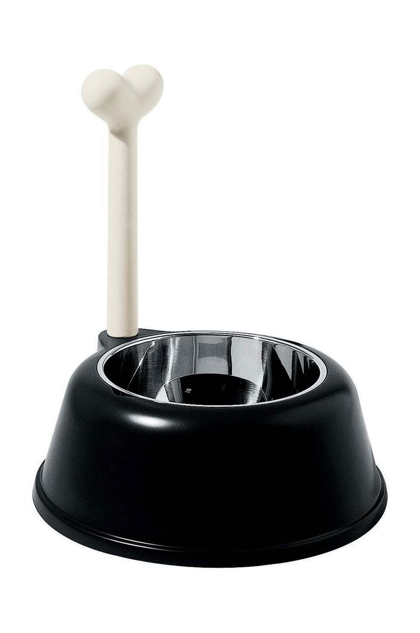 Домашній декор Alessi Lupita Dog Bowl чорний | AMMI02.B