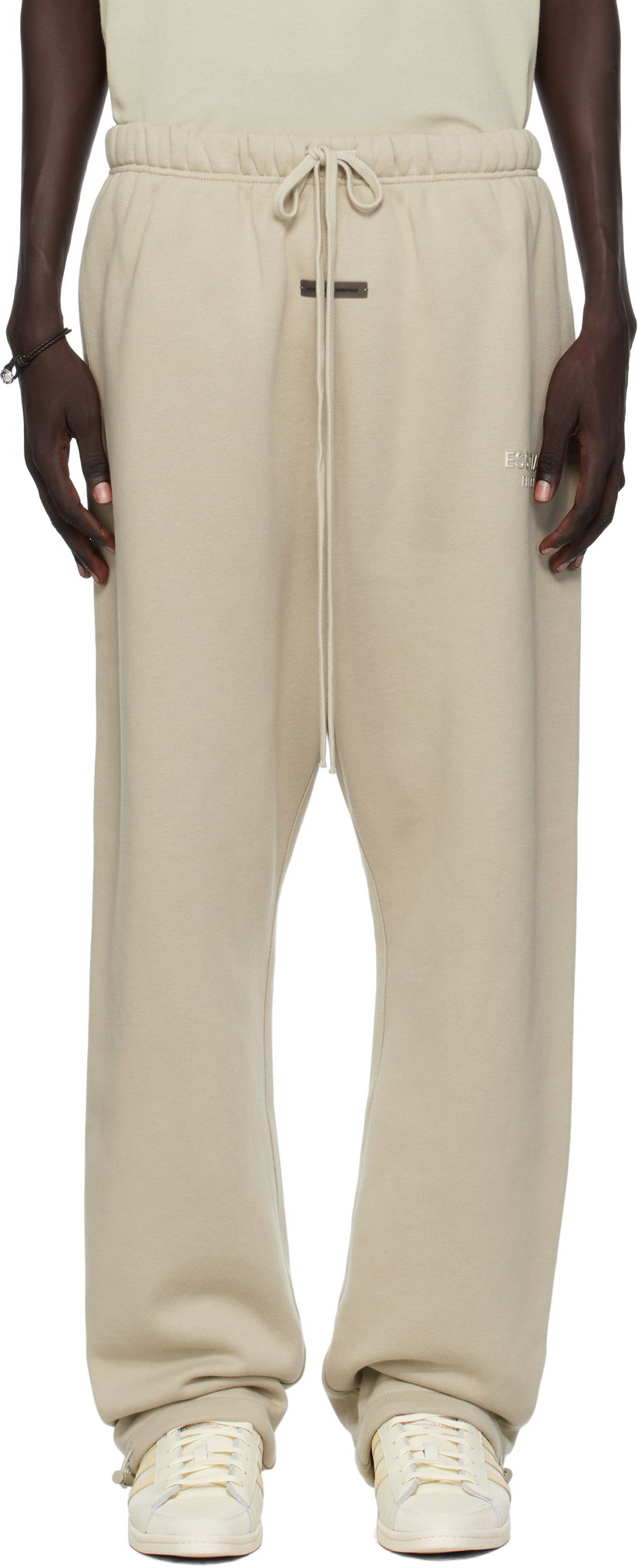 Спортивні штани Fear of God Fear of God ESSENTIALS Relaxed Fleece Sweatpants бежевий | 130SP258226F