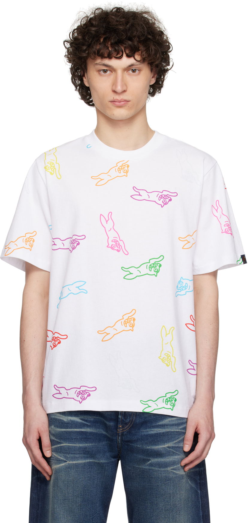 Футболка BBC IceCream ICECREAM Running Dog T-Shirt білий | IC24278