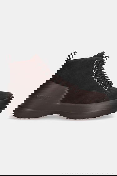 Кросівки та взуття Moon Boot MEZZALUNA LACE UP MID SUEDE Boots Коричневий | 80D2500030.M010, 1