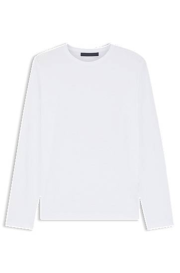 Футболка BOSS BECKHAM x BOSS Mercerised Cotton T-Shirt білий | 50552319