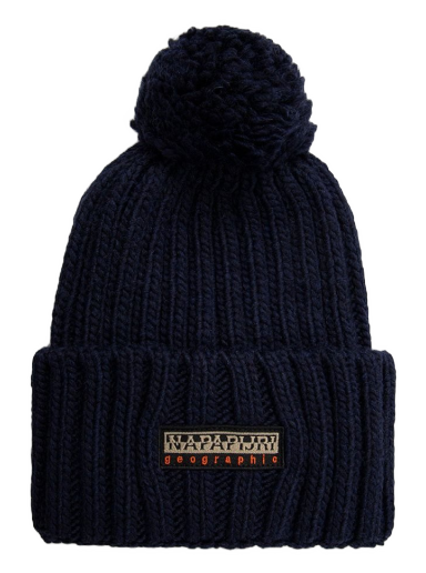 Шапка Napapijri Fea 2 Beanie темно-синій | NP0A4GKA1761
