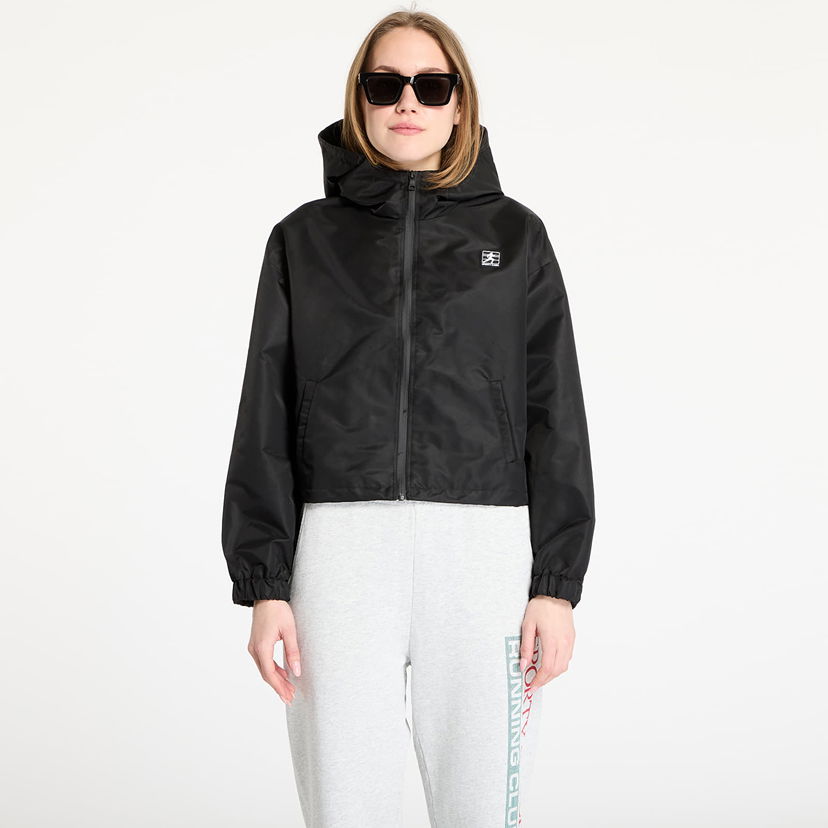 Вітровка Sporty & Rich Sporty & Rich Running Windbreaker чорний | JA017514141BA01