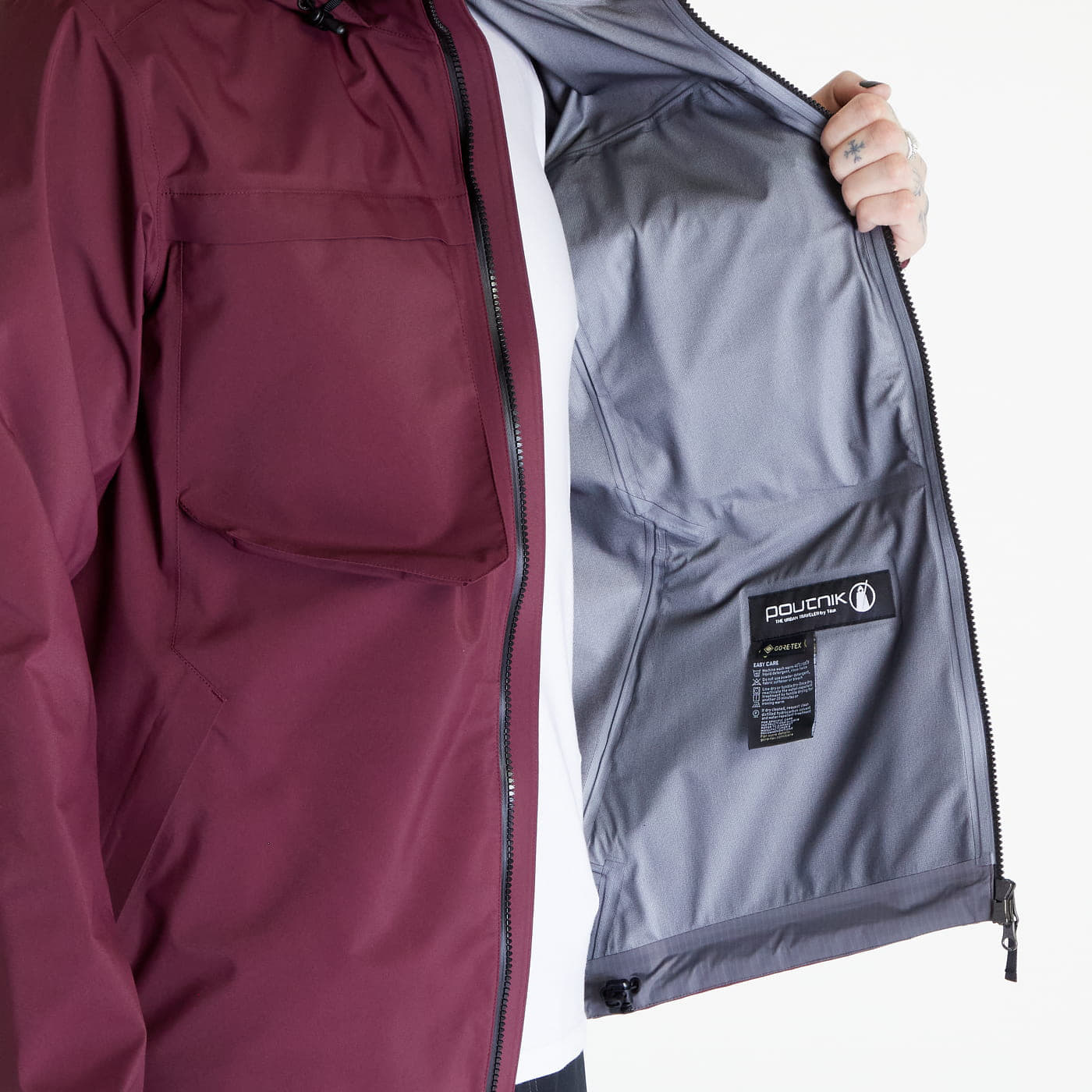 Вітровка Tilak Poutnik by CAW Jacket GTX Winsdor Wine Бордовий | ZAK22003, 1