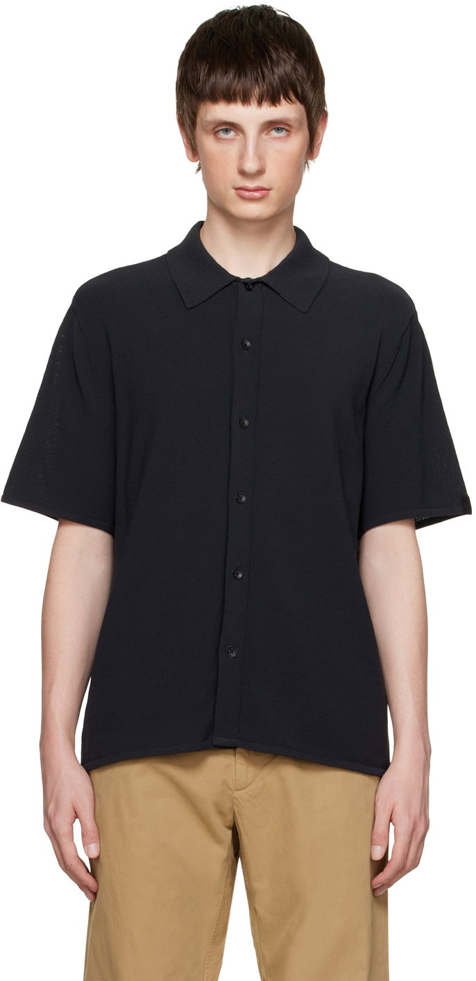 Сорочка rag & bone Rag & Bone Nolan Button-Up Shirt чорний | MBS23P023YG23