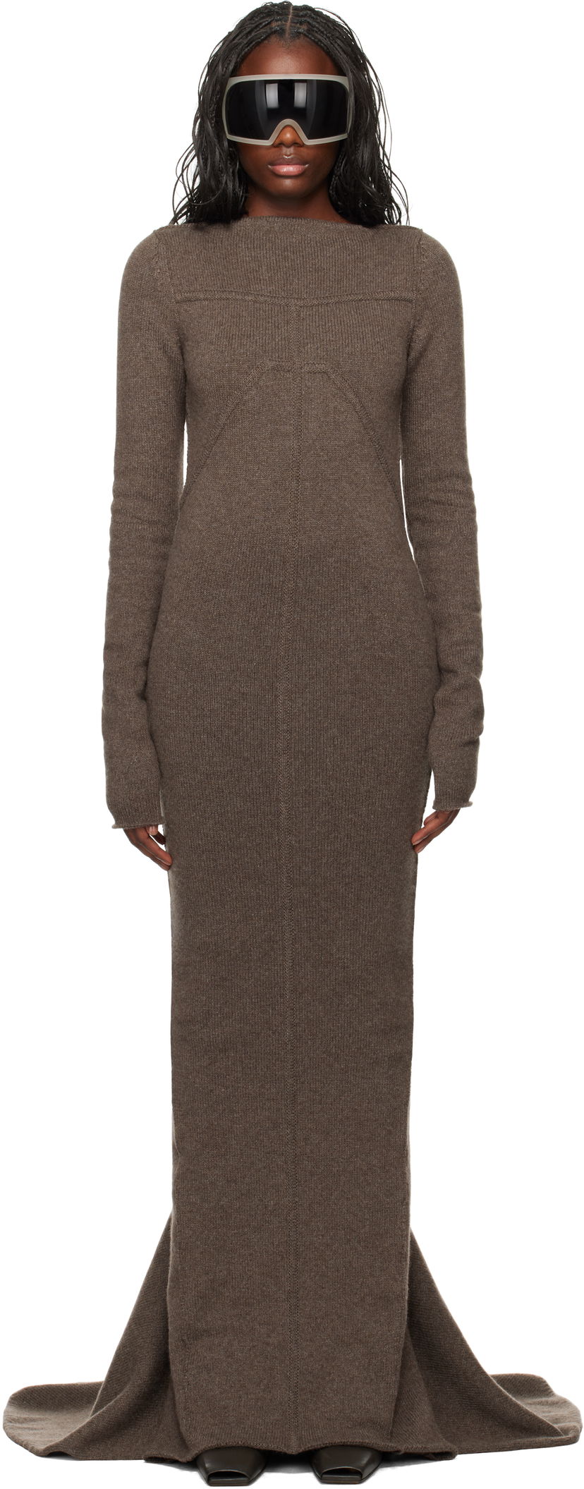 плаття Rick Owens Maxi Dress Сірий | RO02D3688 KLWS