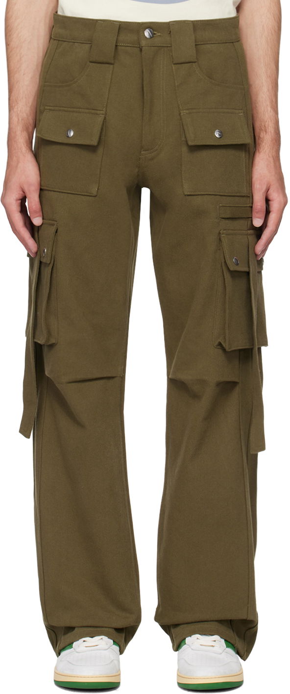Штани карго Rhude Pockets Cargo Pants Зелений | RHPS24PA02320024