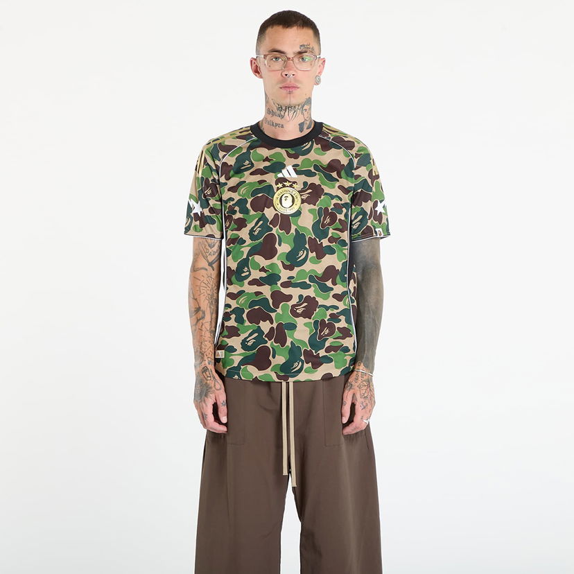 Футболка adidas Originals adidas x Bape Jersey T-Shirt Зелений | KB2202