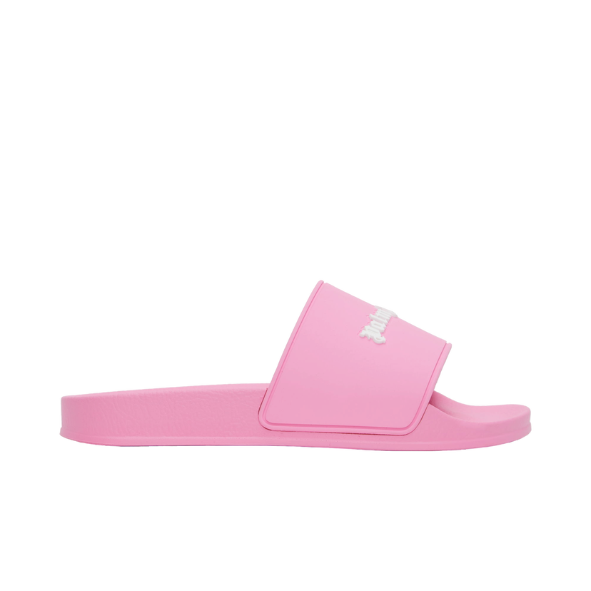 Кросівки та взуття Palm Angels Logo Pool Slides Рожевий | PWIC013C99MAT0016868