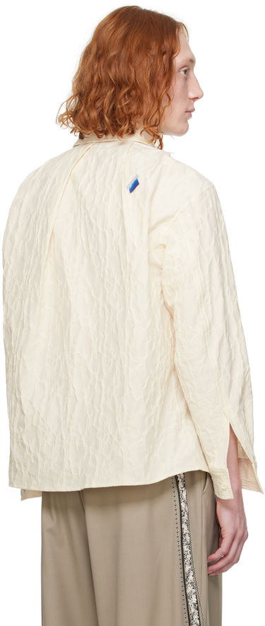 Сорочка ADER ERROR Textured Button-Up Shirt бежевий | BN01SSSH0102IV, 2