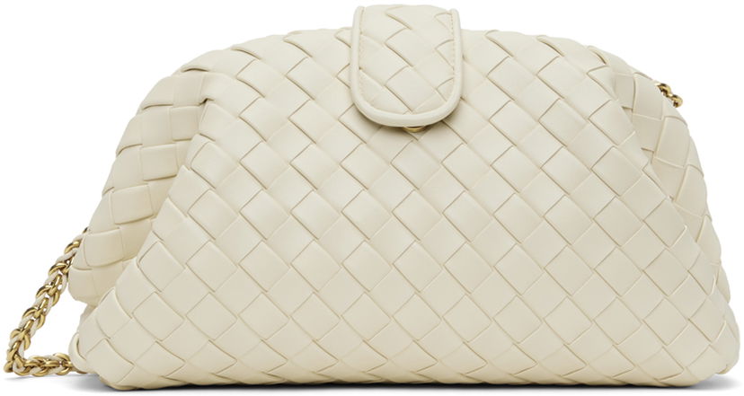 Сумочка Bottega Veneta Lauren 1980 Teen Clutch білий | 785807 V40Z1