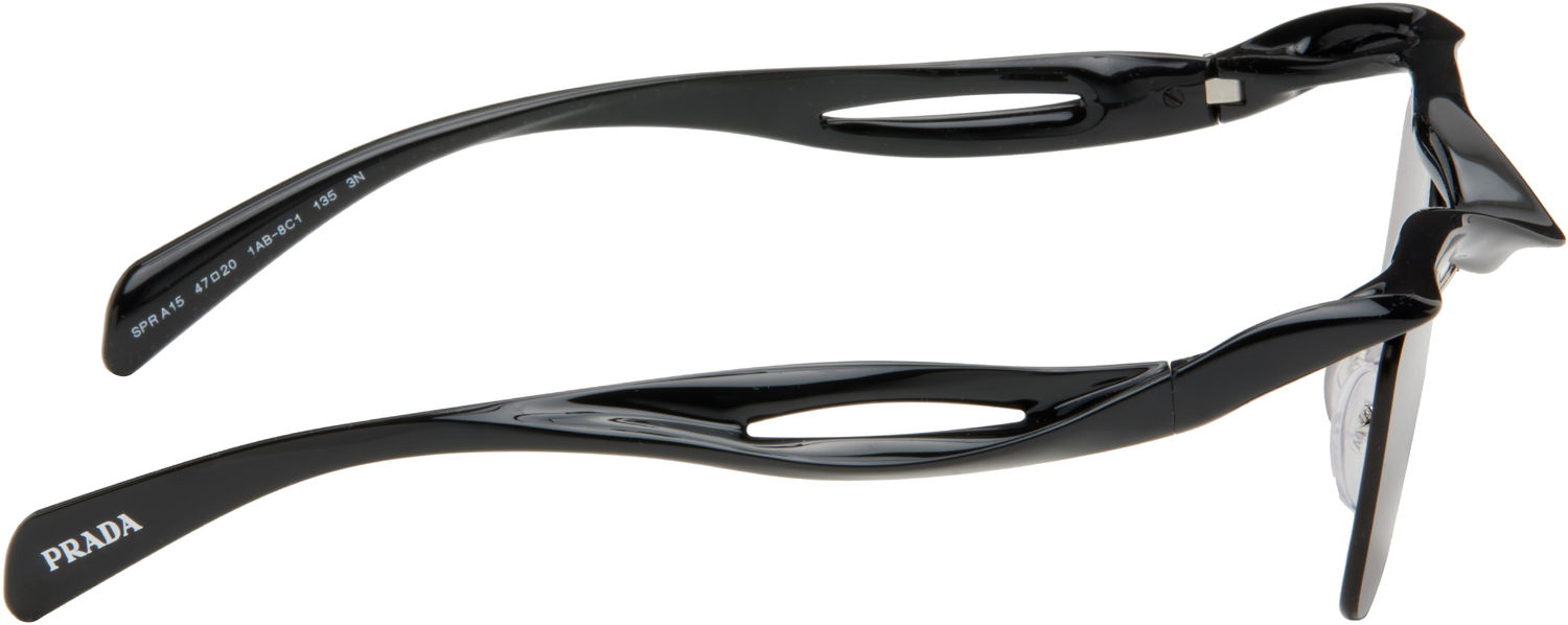 Сонцезахисні окуляри Prada Prada Twisted Frame Square Sunglasses чорний | 0PR A15S 8056262076125, 1