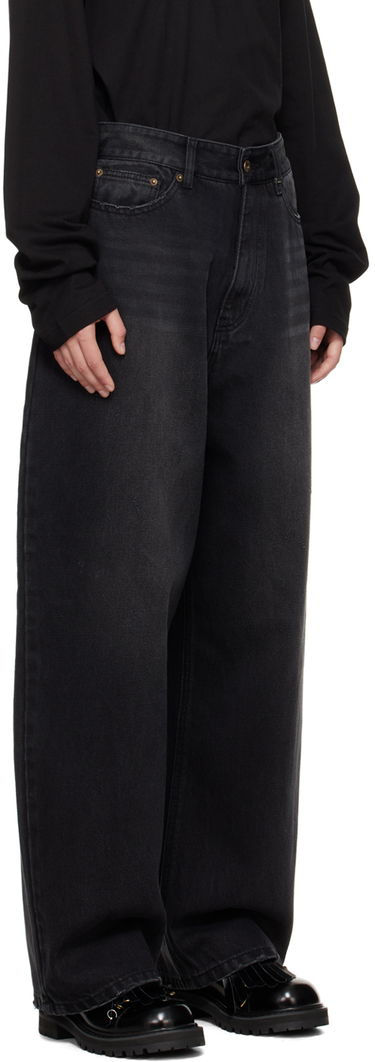 Джинси We11done We11done Washed Loose-Fit Jeans чорний | WD-DP2-24-349-W-BK, 1