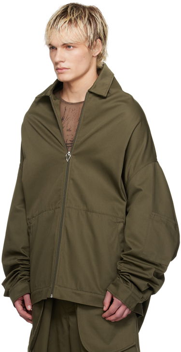 Куртка Jean Paul Gaultier Jean Paul Gaultier Shayne Oliver Edition Zip-Up Jacket Зелений | 24/27-F-VE054-C048-41, 3