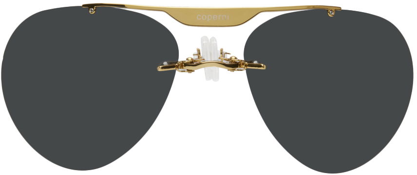 Сонцезахисні окуляри Coperni Designer Clip-On Sunglasses Металік | COPSG03732, 0
