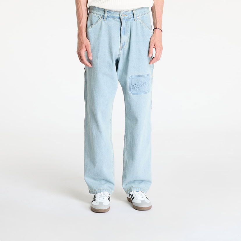 Джинси Pleasures Box Logo Carpenter Jeans Light Indigo Синій | P24F001 INDIGO