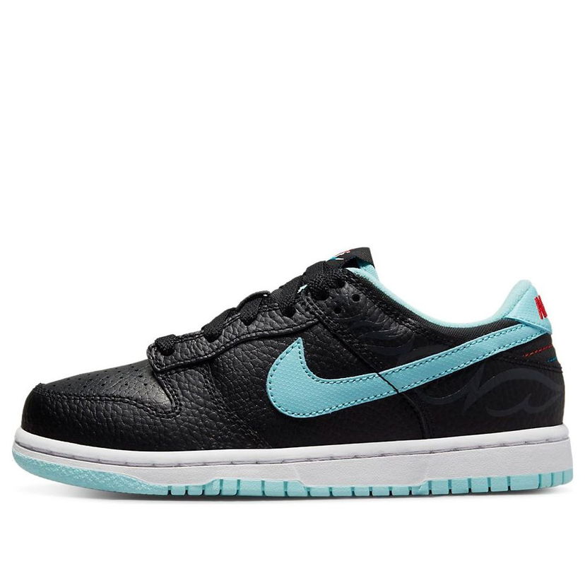 Кросівки та взуття Nike Dunk Low SE 'Barber Shop' чорний | DH9755-001