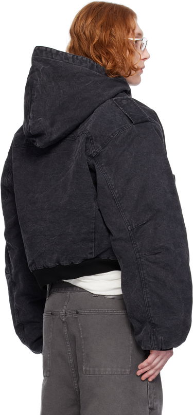 Куртка бомбер Entire Studios Entire Studios W2 Denim Hooded Bomber Jacket чорний | ES2307IR, 2
