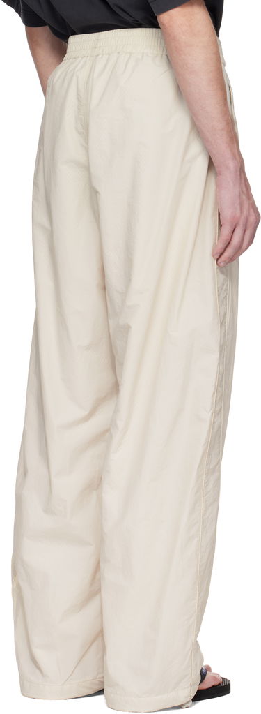 Спортивні штани Alexander Wang Alexander Wang Track Pants бежевий | UWC2254116, 2
