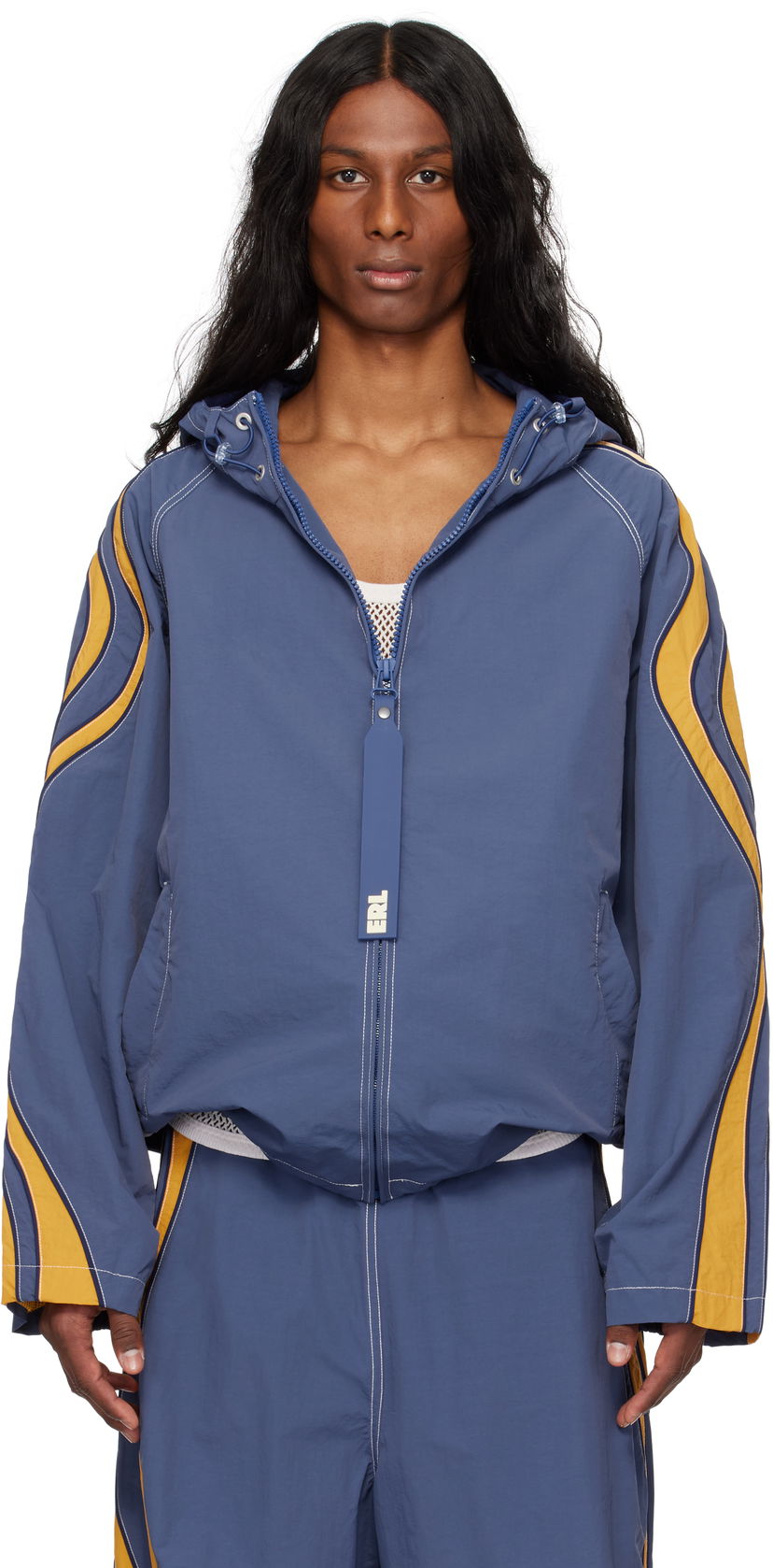 Вітровка ERL ERL UFO Windbreaker Jacket Синій | ERL10J025