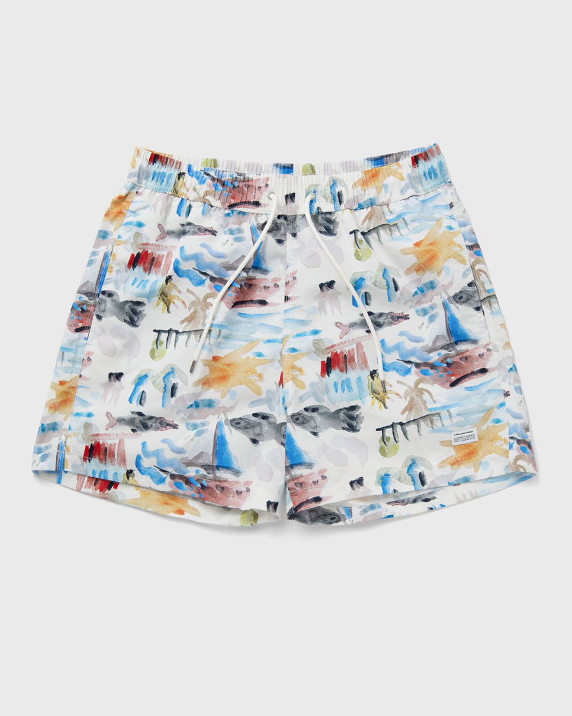 Купальники Edmmond Studios Watercolor Print Beach Shorts Різнокольоровий | 125-70-06010