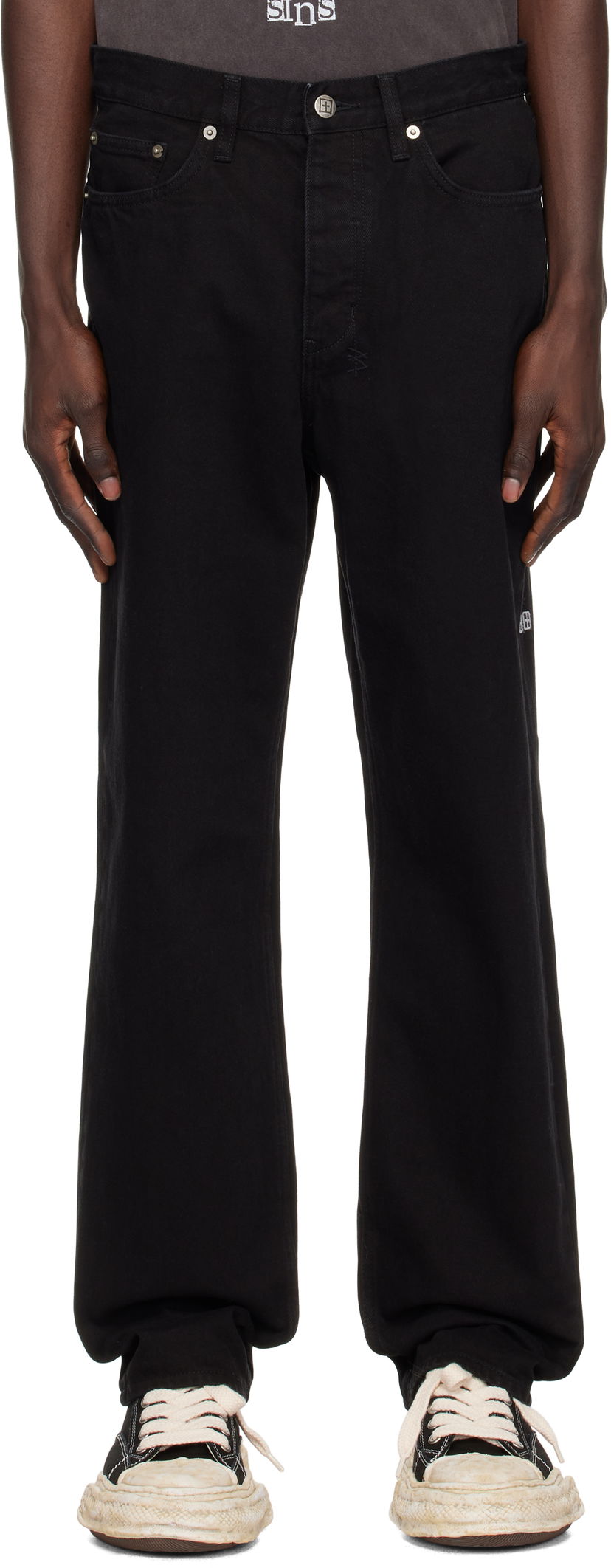 Джинси Ksubi Anti K Blackout Jeans чорний | MFA22DJ076