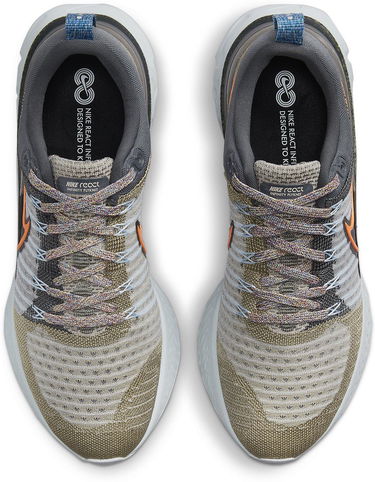 Кросівки та взуття Nike React Infinity Run Flyknit 2 Сірий | dc4577-001, 3
