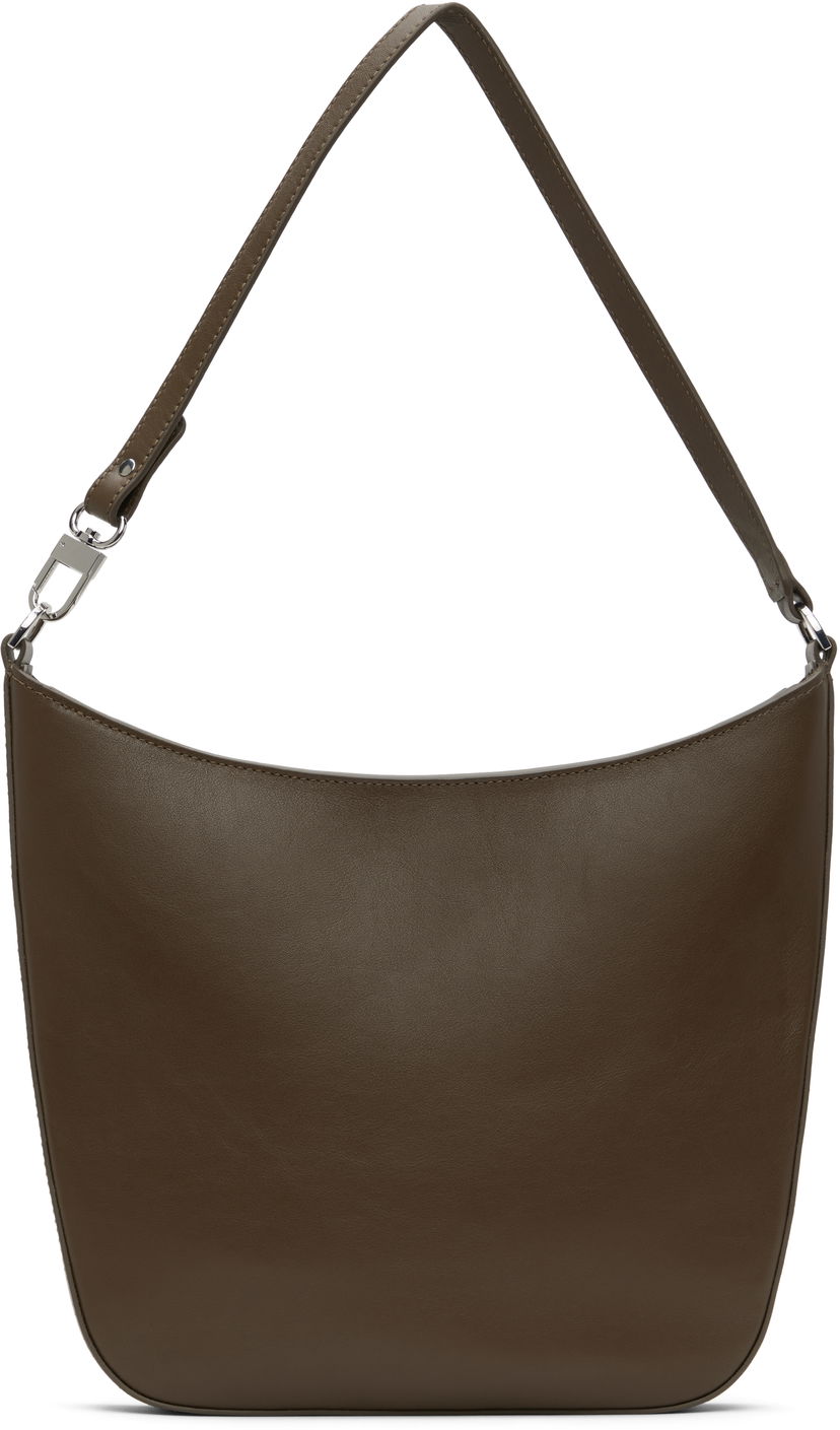 Сумка BY FAR BY FAR Suli Shoulder Bag Коричневий | MWBSB053CL013BR047PL
