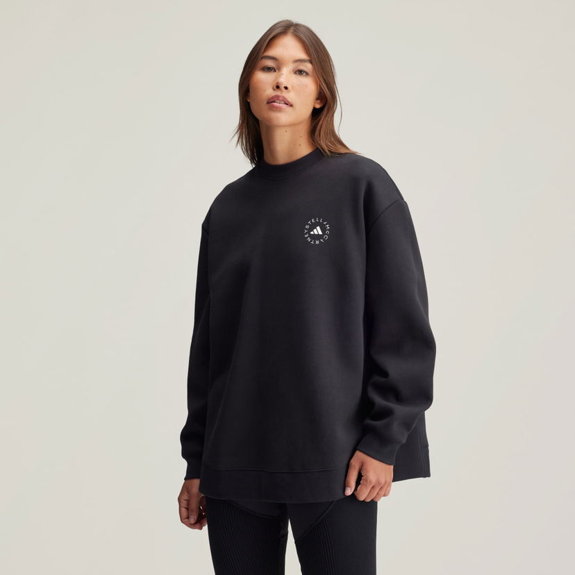 Світшоти adidas Performance Loose Fit Crewneck Sweatshirt чорний | IW6321