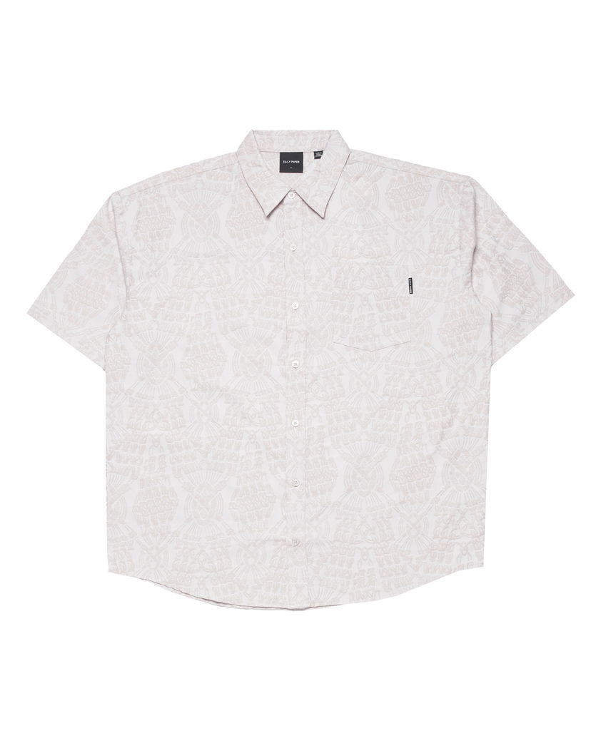 Сорочка DAILY PAPER Zuri Macrame Jacquard Relaxed Shirt білий | 2411046