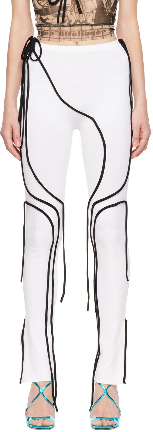 Легінси Ottolinger Ottolinger Strappy Leggings білий | 703102