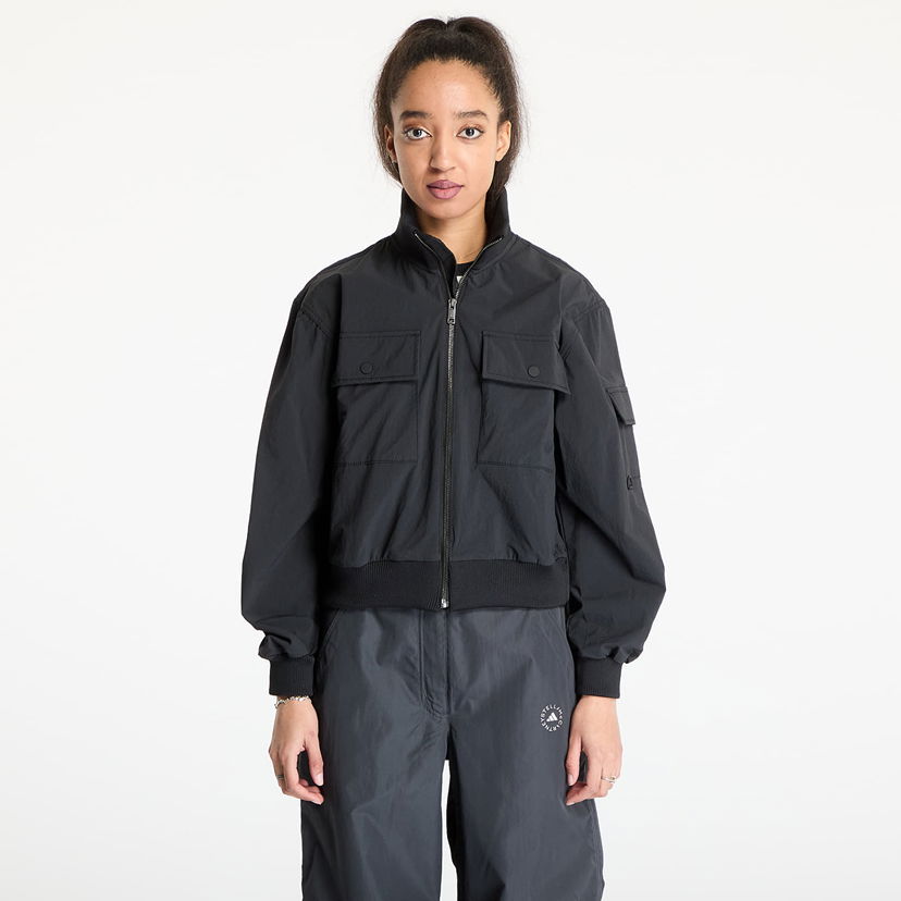 Куртка бомбер adidas Originals Premium Essentials Woven Jacket чорний | JD4792