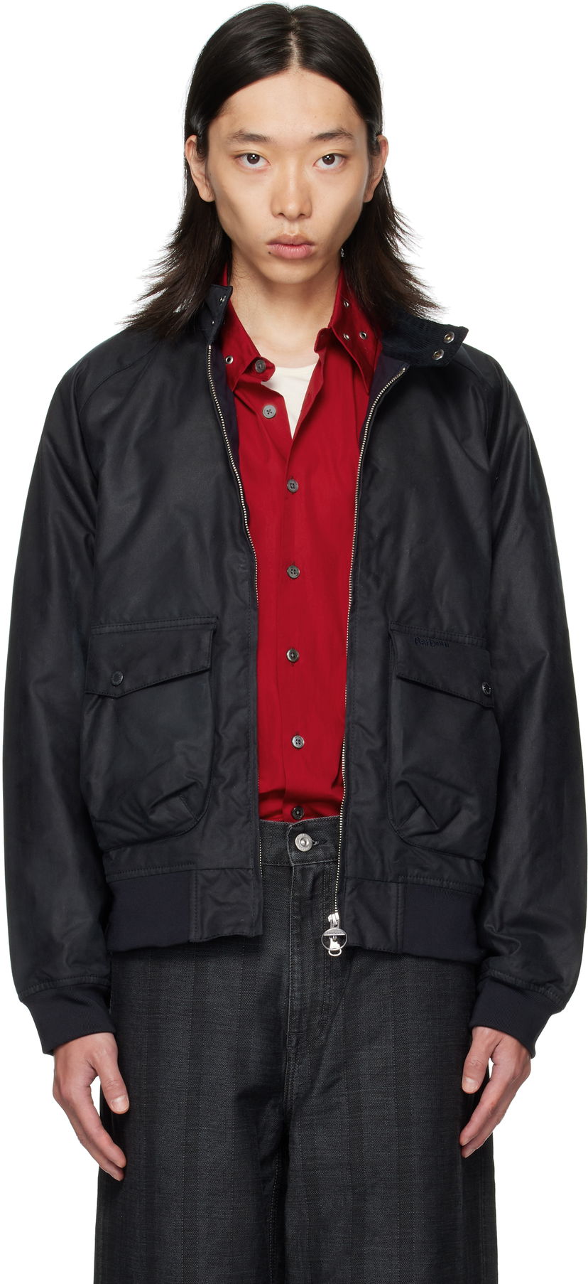 Куртка Barbour Barbour Modern Royston Waxed Jacket чорний | MWX2485NY92