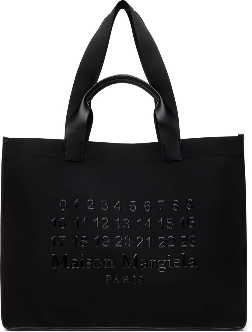 сумка-тоут Maison Margiela Maison Margiela Large Cabas Shopping Tote чорний | SB2WC0003 P7276