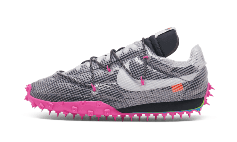 Кросівки та взуття Nike Off-White x Waffle Racer "Black Fuchsia" Різнокольоровий | CD8180-001, 0