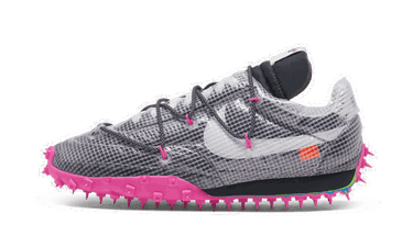 Кросівки та взуття Nike Off-White x Waffle Racer "Black Fuchsia" Різнокольоровий | CD8180-001, 0