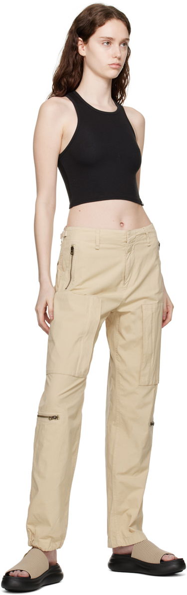 Купальники rag & bone rag & bone Brixley Slides бежевий | WFF23PF0042E4, 4