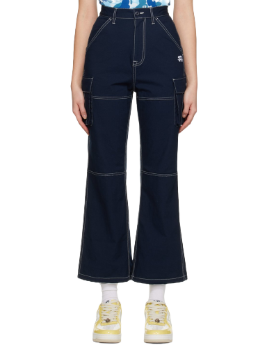 Штани карго BAPE Color Stitching Cargo Pants темно-синій | 001PTI802003L