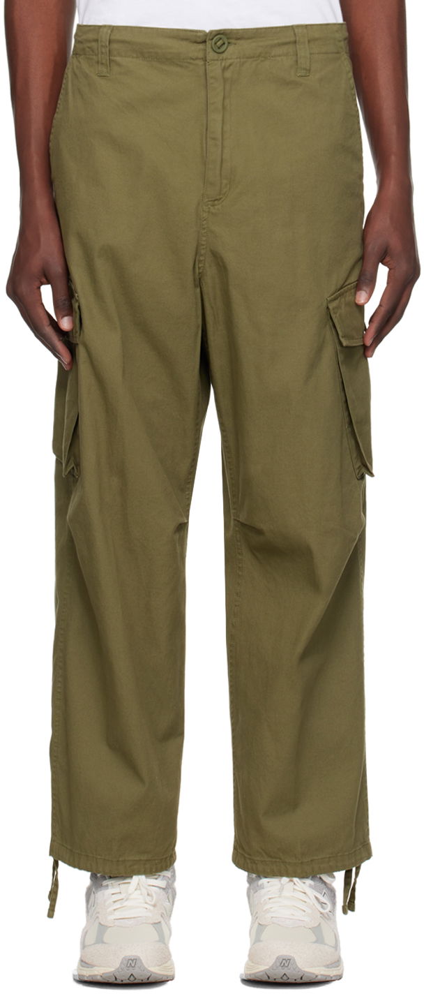 Штани карго Carhartt WIP Cargo Pants With Flap Pockets Зелений | I032983, 0