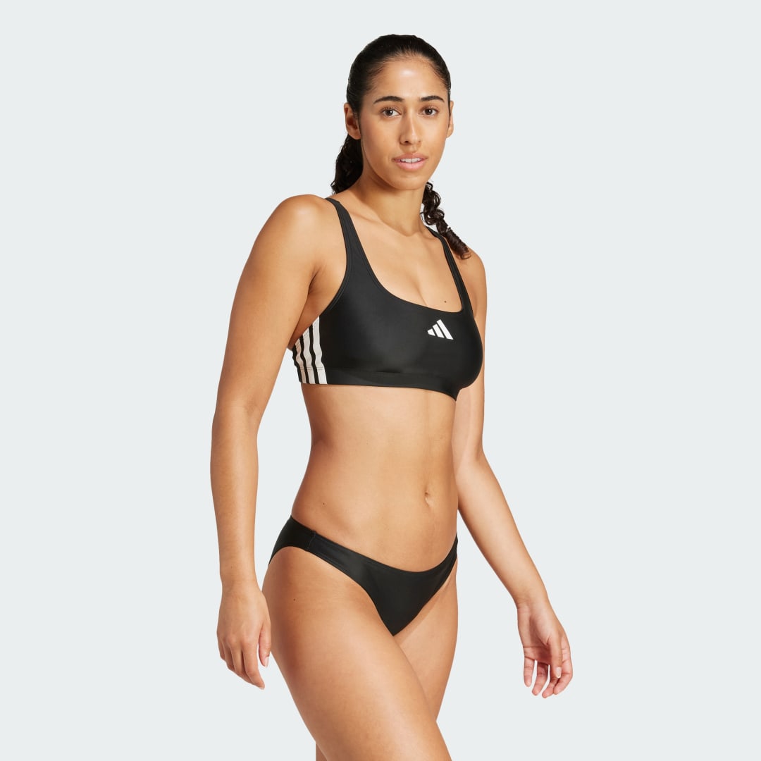 Купальники adidas Performance Bikini Top With 3-Stripes чорний | JP0147, 1