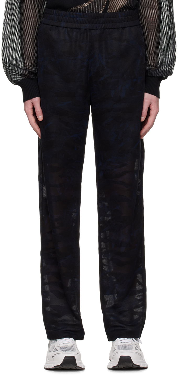 Спортивні штани Feng Chen Wang Feng Chen Wang Camouflage Trousers чорний | FMS15TR20