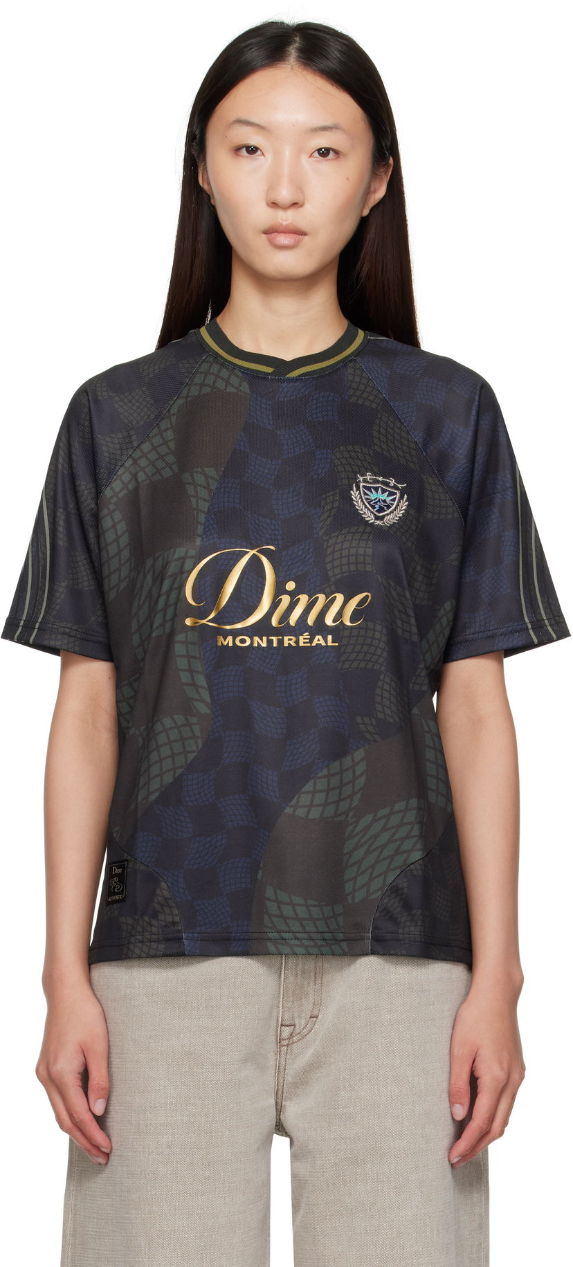 Джерсі Dime Dime Checkered Home Jersey чорний | DIMESU254BLK