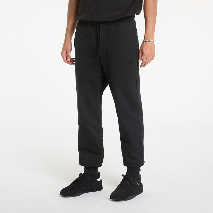 Спортивні штани Y-3 Brushed Terry Cuffed Pant Black чорний | IW0070